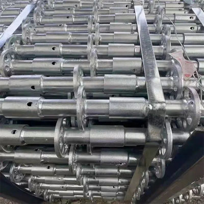 Galvanized Steel Pipe Scaffolding with 1.5-8.18mm Thickness 20-219mm Outer Diameter ISO9001 Certified