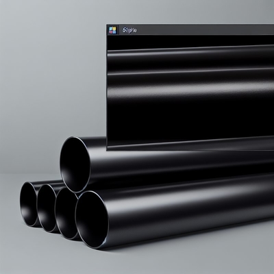 Black Painting Seamless Steel Pipe - Carbon Steel, Hot Rolled or Cold Drawn