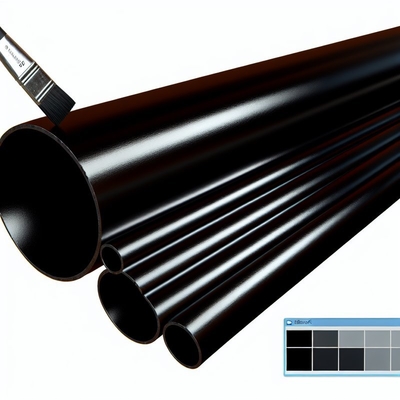 Black Painting Seamless Steel Pipe - Carbon Steel, Hot Rolled or Cold Drawn